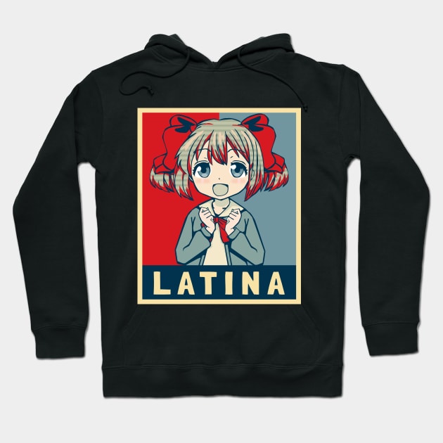 Ore wa Moshikashitara Maou mo Taoseru kamo Shirenai- Latina Poster Hoodie by Dokey4Artist